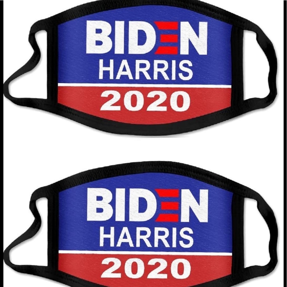Biden Harris face mask 2 pack